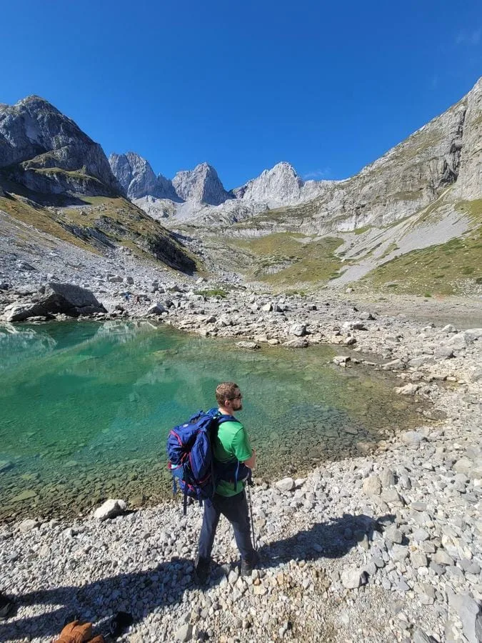 On the trail · Albania